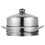 Stainless Steel Steamer Basket 24cm 1 Set 1
