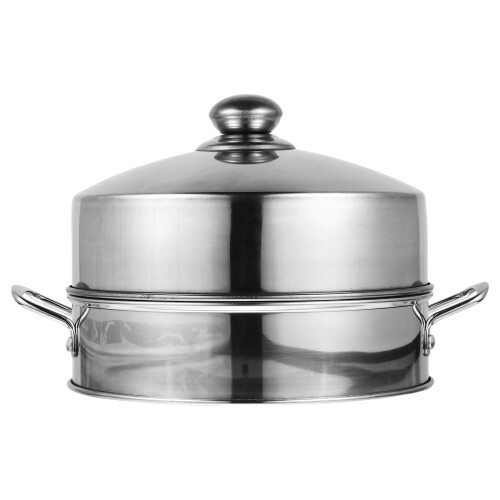 Stainless Steel Steamer Basket 24cm 1 Set