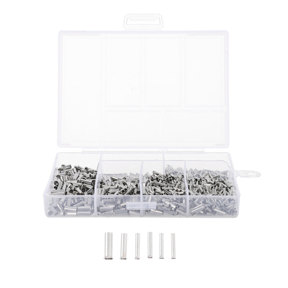 Electric Cable Terminals Cold Pressed Sleeve Tube 1900 Pcs 9107258578686