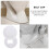 Toilet Bolt Cover Set Practical Decorative 4 Pair 4