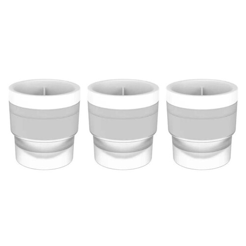 Eiskugelformen rund, 2,5 Zoll, 3er-Set