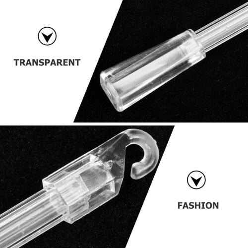 Blind Wand Pull Rod Replacement Transparent 1 Pack 2