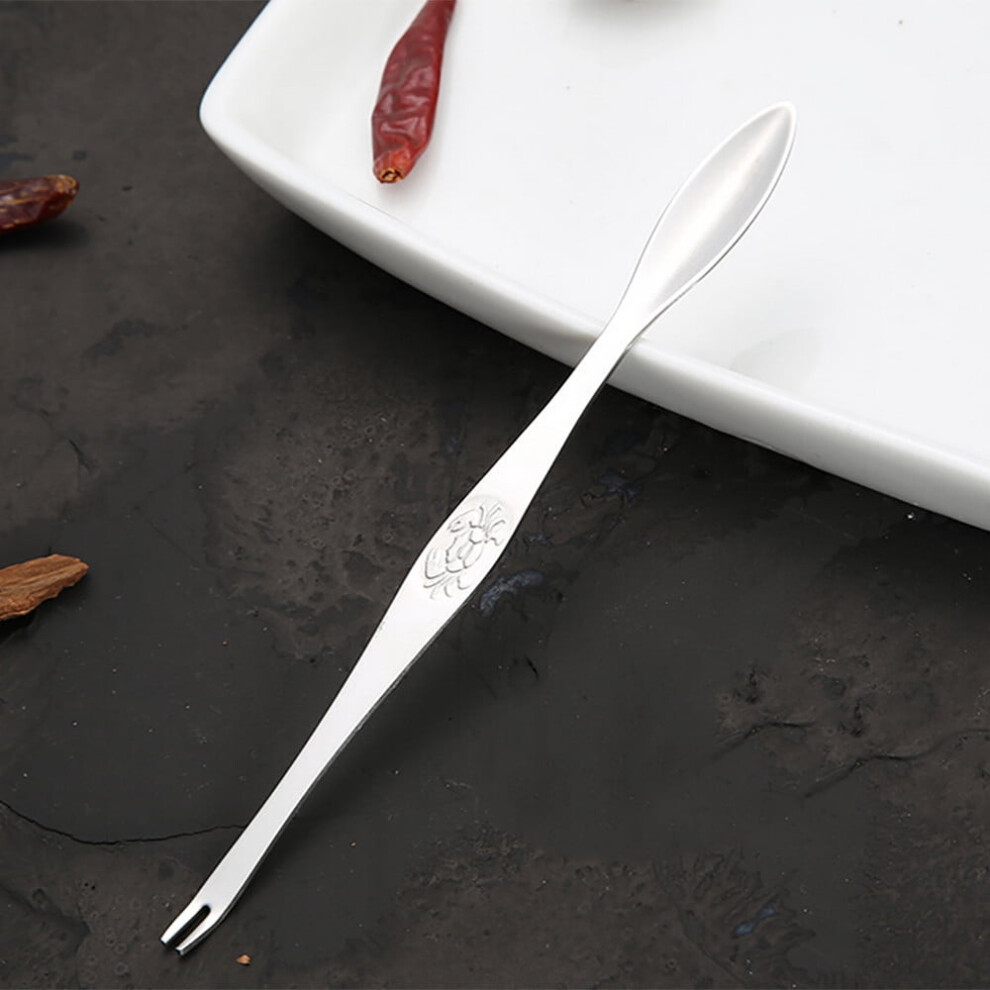Seafood fork pick with nutcracker function 6 pcs