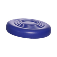 Vervangend zitkussen van PU-leer voor barkruk, rond, blauw