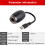 USB Auto Sfeerverlichting met Groot Bereik, Romantische Sfeer, Instelbare Focusafstand A 4