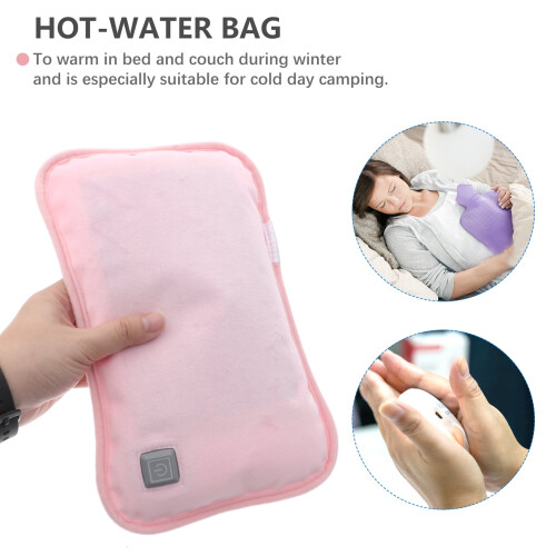 Draagbare, oplaadbare elektrische warmwaterkruik (1 stuk) 2