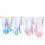 Rubber Cleaning Gloves Reusable Waterproof Size M Pink 4