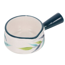 Ceramic Nonstick Small Saucepan with Handle 9.5x6 cm