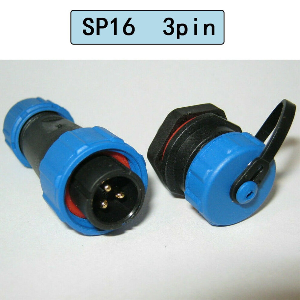 Mosiee Sp16 Circular Waterproof Connector Ip68 1 Pc 9107258580559