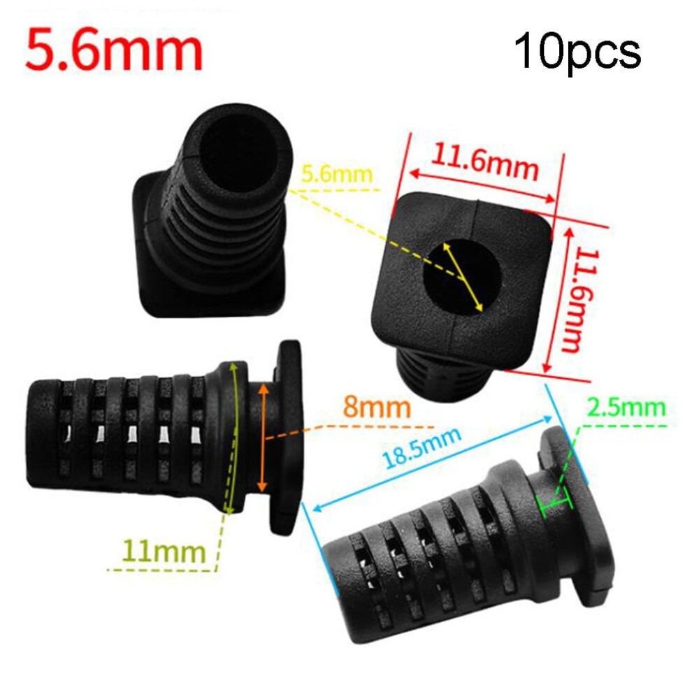 Cable Gland Connector Rubber Strain Relief 10 Pack 9107258580528