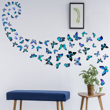 Butterfly Wall Sticker for Girls Room Decor1Pack