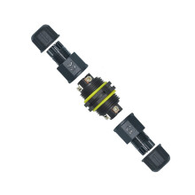 IP68 Vanntett 3-pinners 2-veis skruterminal LED-kontakt