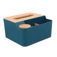 Taschentuchbox aus Holz mit Deckel, 1 Stück