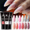 Σετ τζελ επέκτασης νυχιών Penkiiy Poly Clear Nude Pink 1 τεμ. 2