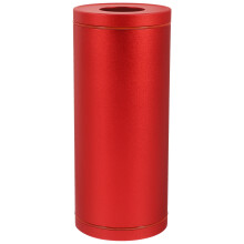 Zylindrische Taschentuchbox aus Aluminiumlegierung, Reiseaccessoire