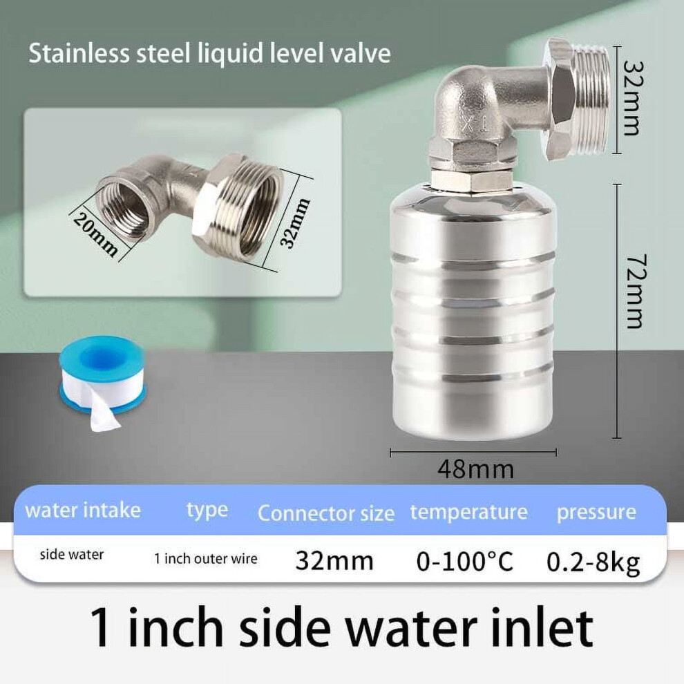 Stainless Steel Float Valve 304 Automatic Water Level 901175623561