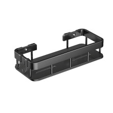 Soporte de pared para cubiertos con rejilla de drenaje, 1 unidad.