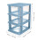 WeiWei plastic arts and crafts organizer 3-drawer 2