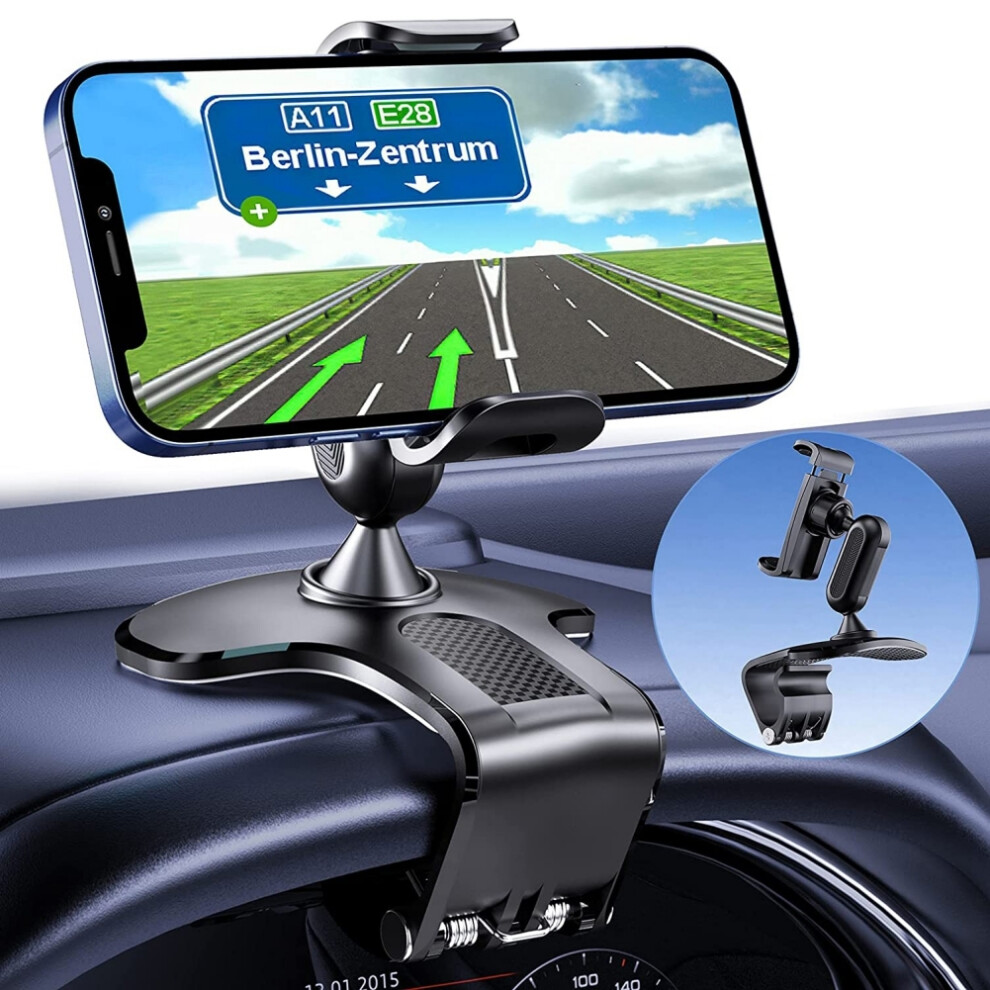Car Phone Holder Mount With 360 Rotation For 4Â7 Inch 9314556079993