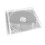 Transparant plastic cd/dvd-hoesje (los exemplaar) 1