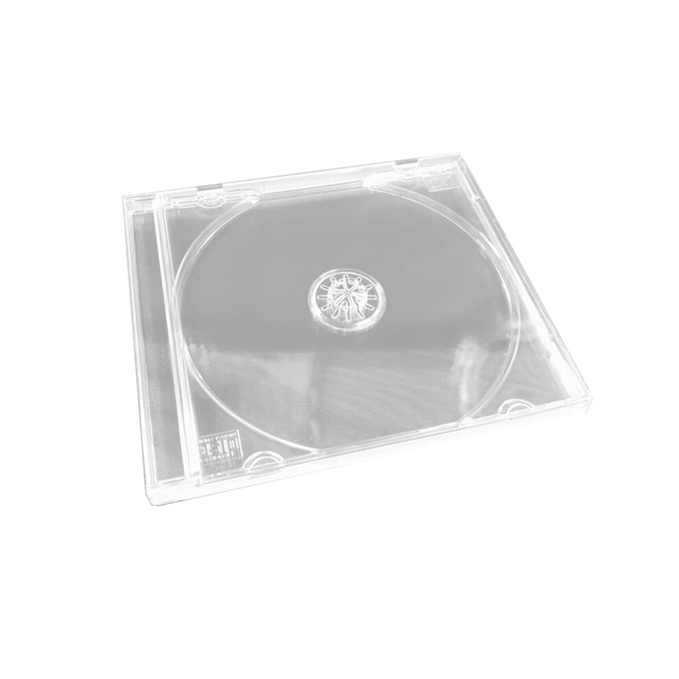 Transparent Plastic Cd/Dvd Case Single Piece 9107258627889