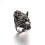 Wolf Personalized Retro Men's Stainless Steel Ring Set 5 pcs 1
