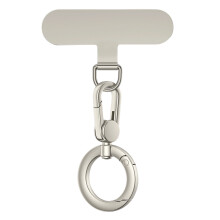 Lanière pour téléphone rotative à 360 avec mousqueton détachable