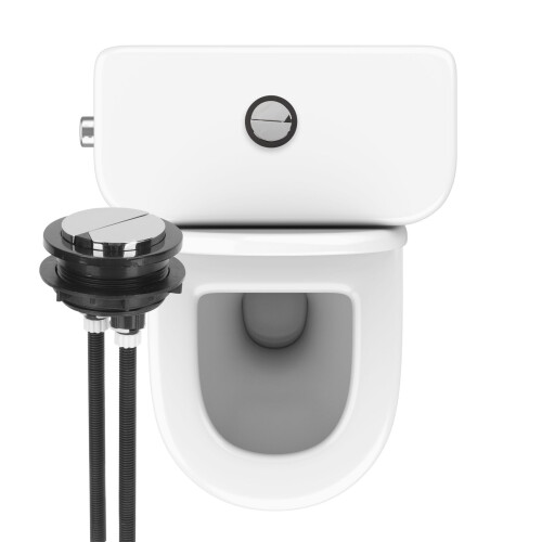Toilet Tank Flush Button Dual-Flush 1 pc 1