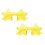Stjärnsolglasögon Transparenta Godisfärgade 2-pack 1