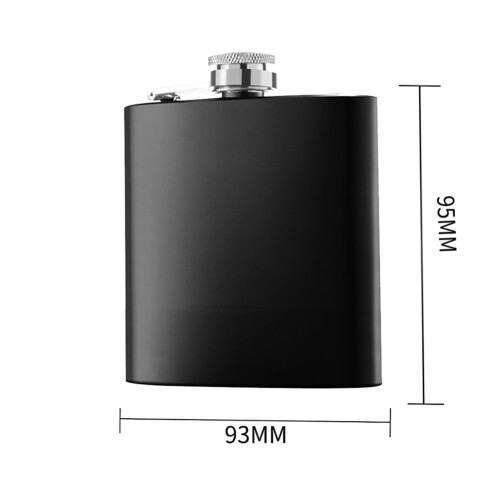Mosiee whiskyflaska i rostfritt stål 6oz/8oz