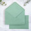 A7 Envelopes Sage Green 50 pcs 5.25x7.5 inch 1