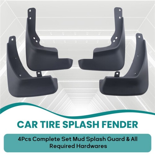 Car Front and Rear Mudguards -Proof Mudguards Tires -Proof Mudguards for  I30Cw Wagon 2007-2012 2