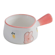 Ceramic Saucepan with Lid and Handle 1.5 Quart