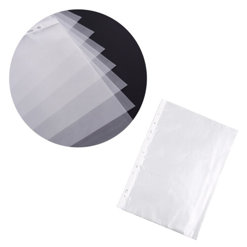 A4 transparent paper cover bag 100 pcs 2