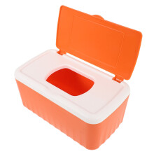 Boîte de mouchoirs humides avec support de bureau et grand étui de rangement
