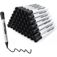 VIZ-PRO whiteboardpennor med fin spets, 50-pack
