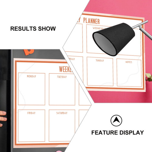 Weekly Planner Whiteboard 30x40cm Wall Mounted 1