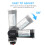 Utendørs fotocellesensor for LED-lampe 2 stk 3