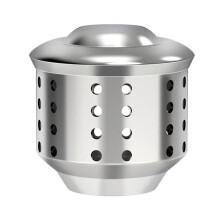 Moka-Kanne Spritzschutzdeckel Edelstahl 1 Stück
