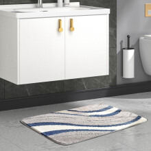 Kayannuo badrumsmattor absorberande halkfria 2-pack