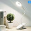 Lampe de chevet LED avec clip et design pliable 2