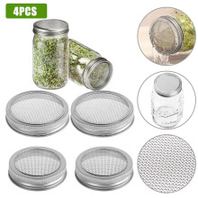 Tampa de germinação em aço inoxidável 70mm (4 peças)
