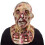 Zombiehoofddeksel, latex feestmasker 1