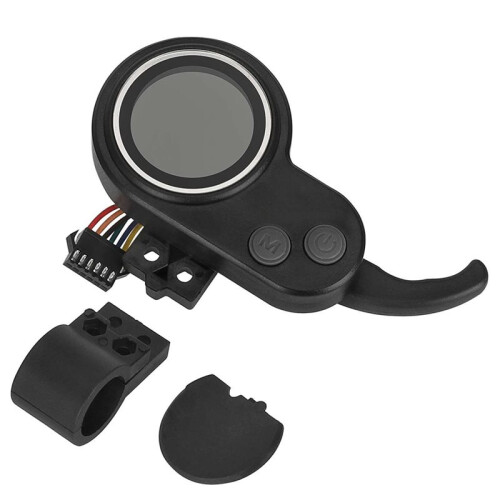 E-Scooter LCD Display 36V/48V/52V/60V Digital Display 6-Pin Connector LCD Speedometer for JP Controllers 2