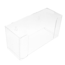 Boîte de rangement en acrylique pour gants, masques et mouchoirs