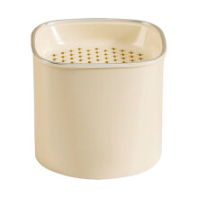 Boîte de rangement pour fruits avec panier d'égouttage et distributeur pour aliments secs et humides - Outil de cuisine