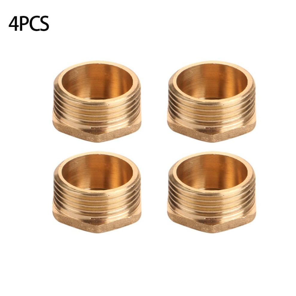 Brass Tap Extension G1/2 13.2 Mm 4 Pcs 9107258927590