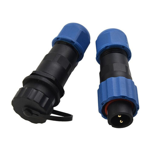 Conector de cable impermeable Mosiee SP13IP68 de 1 a 7 pines 2