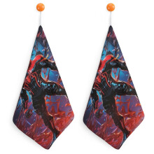 Spider-Man hand towels cotton 2-piece set