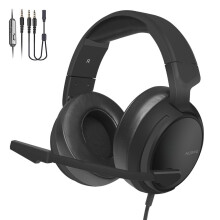 NUBWO N12 wired gaming headset with mic, over-ear, 3.5mm